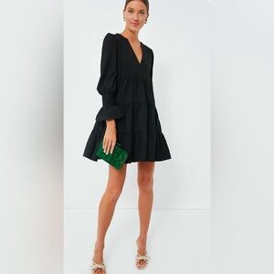 Tuckernuck pomander place black crepe kenzo dress, like new!